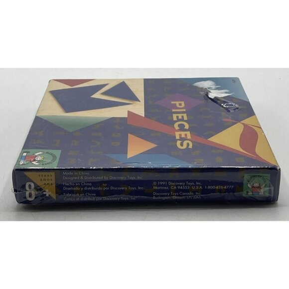 Discovery Toys 7 Pieces Puzzle & Original Box Puzzle Solutions Complete 1991 - Picture 5 of 15
